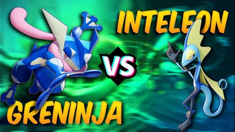 Greninja vs Inteleon .